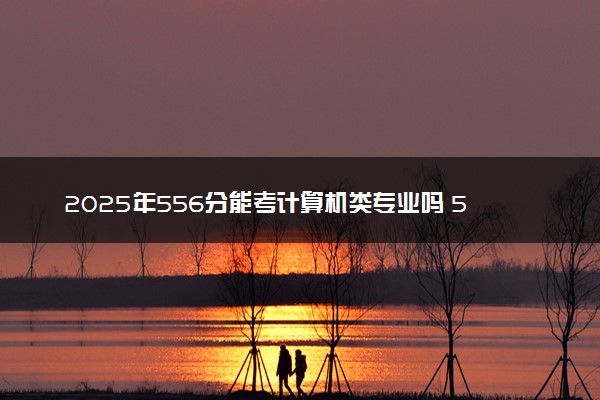 2025年556分能考计算机类专业吗 556分计算机类专业大学推荐