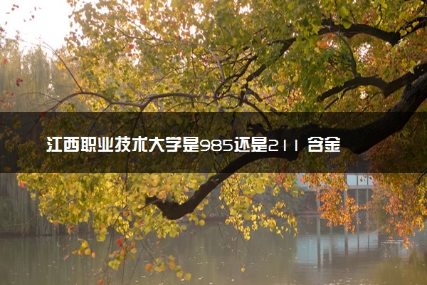 江西职业技术大学是985还是211 含金量怎么样