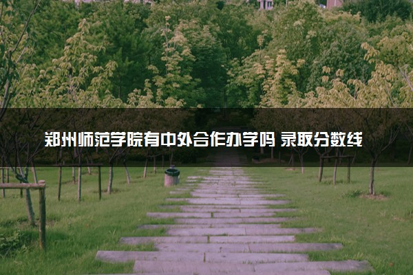 郑州师范学院有中外合作办学吗 录取分数线是多少
