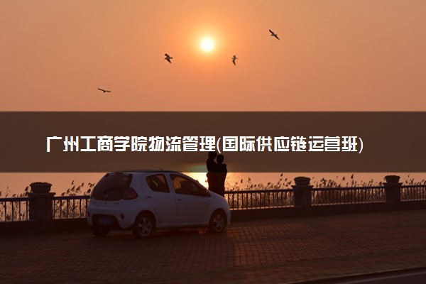广州工商学院物流管理（国际供应链运营班）专业怎么样 录取分数线多少
