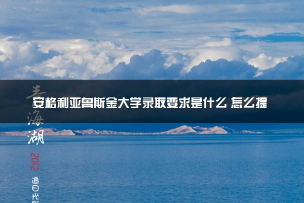 安格利亚鲁斯金大学录取要求是什么 怎么提高录取率