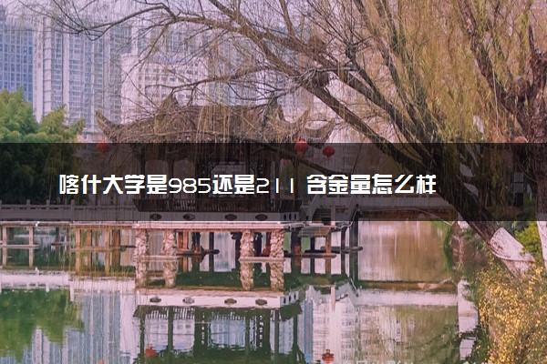 喀什大学是985还是211 含金量怎么样